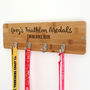 Personalised Triathlon Medal Holder, thumbnail 2 of 3