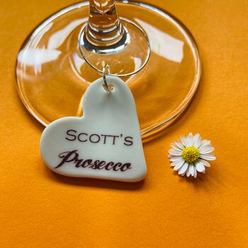 Personalised Drink Glass Charm, 2 of 8
