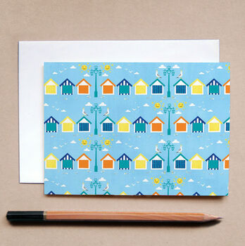 Beachhut Wrapping Paper, Summer Gift Wrap, 4 of 4