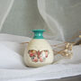 Small Ceramic Butterfly Bud Vase Blue, thumbnail 1 of 2
