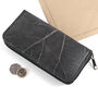 Leaf Leather Zip Over Purse, thumbnail 1 of 12