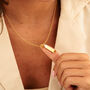 Skateboard Charm Necklace, Sterling Silver Or Gold Plated, thumbnail 5 of 11