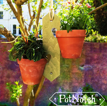 Two Pot Hanging Plant Holder, 3 of 5
