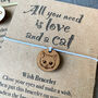 All You Need Is Love And A Cat Wish Bracelet, thumbnail 2 of 8