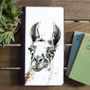 Inky Llama Faux Leather Wallet Style Phone Case, thumbnail 3 of 7