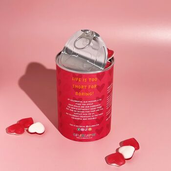 Personalised Valentine's Day Hearts Sweet Tin, 2 of 3