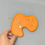Orange Trinket Tray And Jewellery Dish Accent Tray, thumbnail 8 of 11