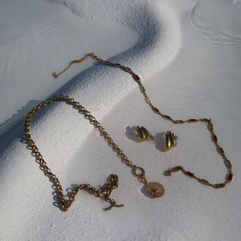 Zodiac Sun Pendant Necklace, 4 of 9