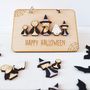 Personalised Halloween Family Sign, thumbnail 1 of 6