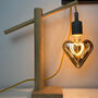 Heart Shaped Light Bulb, thumbnail 2 of 5