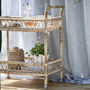 Natural Rattan Ice Bucket And Tongs, thumbnail 4 of 5