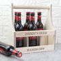 Personalised Wooden Beer Trug For Him, thumbnail 1 of 2