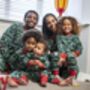 Christmas Pyjamas Family Matching Green, thumbnail 5 of 11