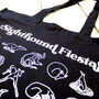 Sighthound Fiesta Cotton Tote Bag, thumbnail 4 of 5