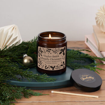Personalised Family Christmas Candle, 3 of 3