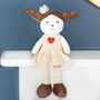 Personalised Doll With Love Heart Dress, thumbnail 1 of 4