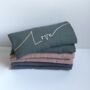 Love Embroidered Lavender Eye Pillow, thumbnail 2 of 12