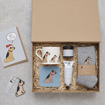 Border Terrier Dog Walking Socks – The Perfect Gift For Dog Lovers, 6 of 12