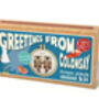 Greetings From Colonsay Mini Matchbox Cross Stitch Kit, thumbnail 5 of 11