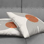 Bauhaus Retro Abstract Geometric Soft Cushion Cover, thumbnail 7 of 10