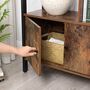 Four Tier Bookcase Industrial Style Storage Unit, thumbnail 7 of 12