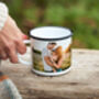 Personalised Enamel Photo Mug, thumbnail 1 of 3