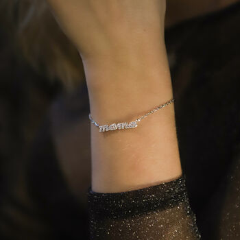 Mama Bracelet | 18k Gold Plated Or 925 Sterling Silver, 4 of 8