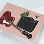 Guitar Amp Houseplant Card | Epiphone Century Card, thumbnail 1 of 5