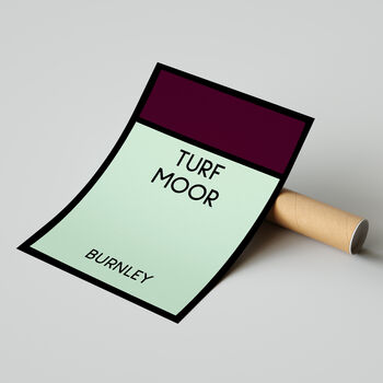 Turf Moor Monopoly Burnley Football Print, 2 of 2