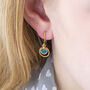 Swarovski Crystal Eternity Birthstone Earrings, thumbnail 4 of 11