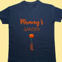 Personalised Mummy's Garden T Shirt, thumbnail 1 of 8