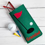 Golf Cushion Personalised Gift For Dad And Grandad, thumbnail 3 of 3