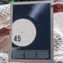 Personalised Favourite Song Vinyl Print, thumbnail 2 of 2