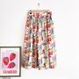 Garden Print Cotton Fabric Skirt, thumbnail 1 of 6