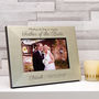 Personalised 'Father Of The Bride Or Groom' Photo Frame, thumbnail 1 of 5
