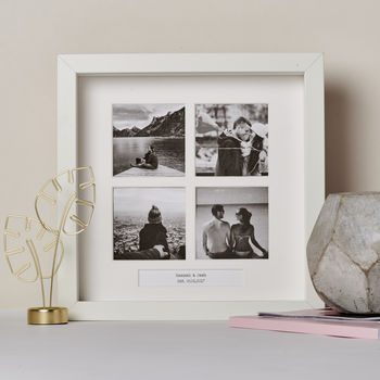 Personalised Four Windows Photo Frame, 2 of 4