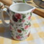 Cream Jug In Ditsy Summertime Rose Chintz Design, thumbnail 6 of 8