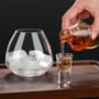 Glacis Glass Drinkware Set Of Eight Pieces, thumbnail 5 of 8