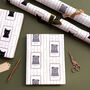 Personalised Christmas Cat Stamp Wrapping Paper, thumbnail 7 of 8
