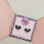 Koala Glitter Resin Studs / Australian Animal Gift / Novelty Wildlife Jewellery / Colourful Accessories, thumbnail 2 of 5