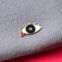 Eye Enamel Pin Badge, thumbnail 6 of 11