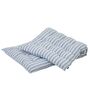 Striped Mattress Or Seat Cushion In Blue, thumbnail 2 of 3