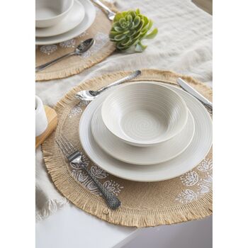Mando White Placemats Set Of Four, 2 of 5