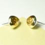 Sterling Silver Stud Earrings With Granulation, thumbnail 3 of 6