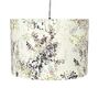 Camille Damson Purple Botanical Drum Lampshades, thumbnail 3 of 8