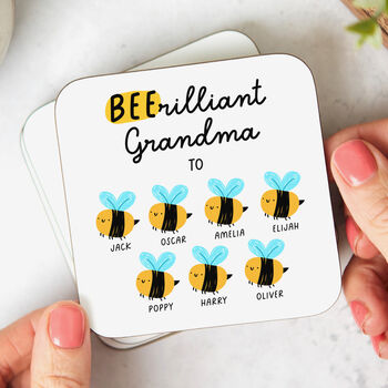 'Beerilliant Grandma' Coaster, 3 of 3