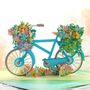 Pop Up 3D Blank Greeting Card Bicycle, thumbnail 3 of 4