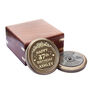 Personalised 37th Birthday 100 Year Calendar Compass, thumbnail 1 of 11
