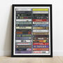 33rd Birthday, Music From 1991, 33rd Personalised Print, thumbnail 3 of 9