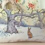 Christmas Bunny Illustration Scented Gift Bag, thumbnail 2 of 5